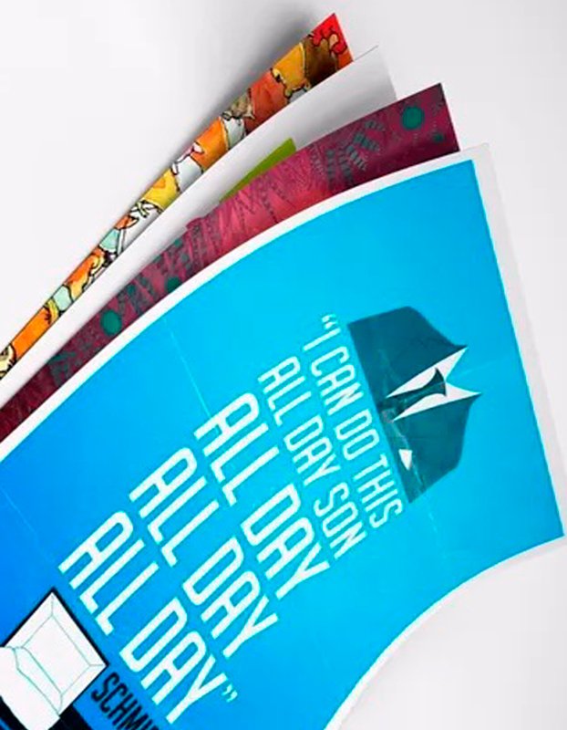 Impresion en papel Calca adherible