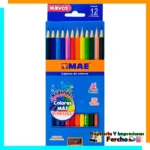 Colores Mae redondos con 12 piezas