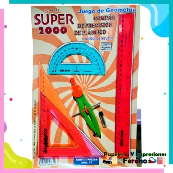 Juego de Geometría super 2000 Marros M70